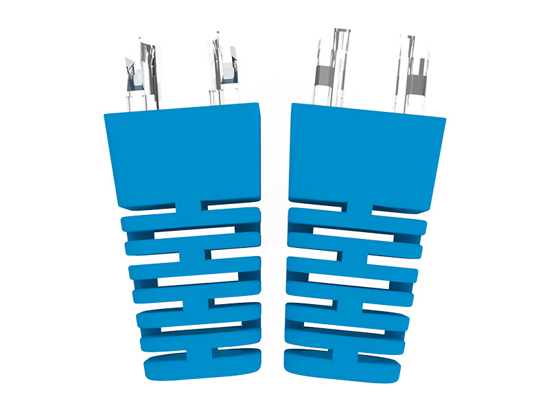 02-107-008 PC+PVC RJ45 Strekkavlastning 02-107-008 PC+PVC RJ45 Strekkavlastning