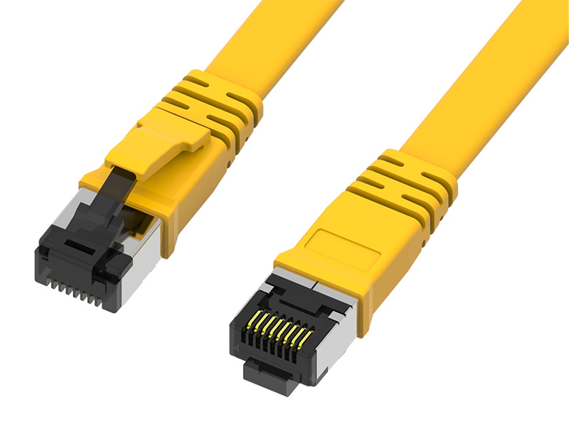 Skjermet FTP CAT.5E Flat Patch-ledning